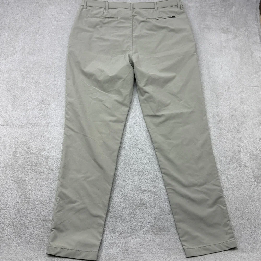 Banana Republic Performance Pants Mens 38x34 Olive Khaki Tech Chinos 1557516